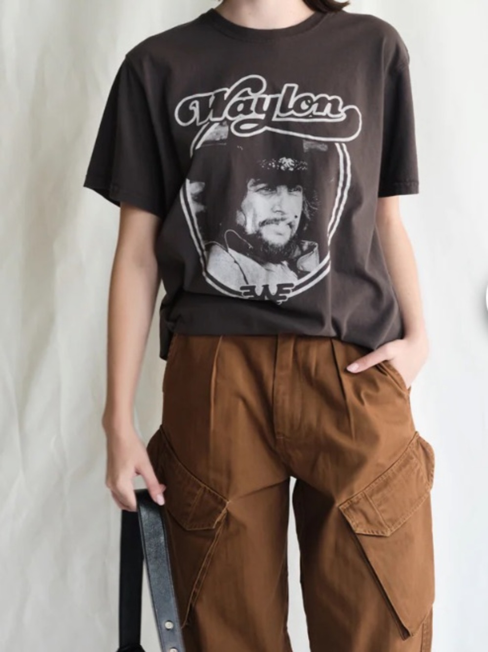 Waylon Jennings Portrait Tee